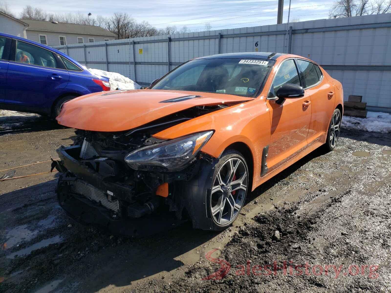 KNAE35LCXK6070859 2019 KIA STINGER