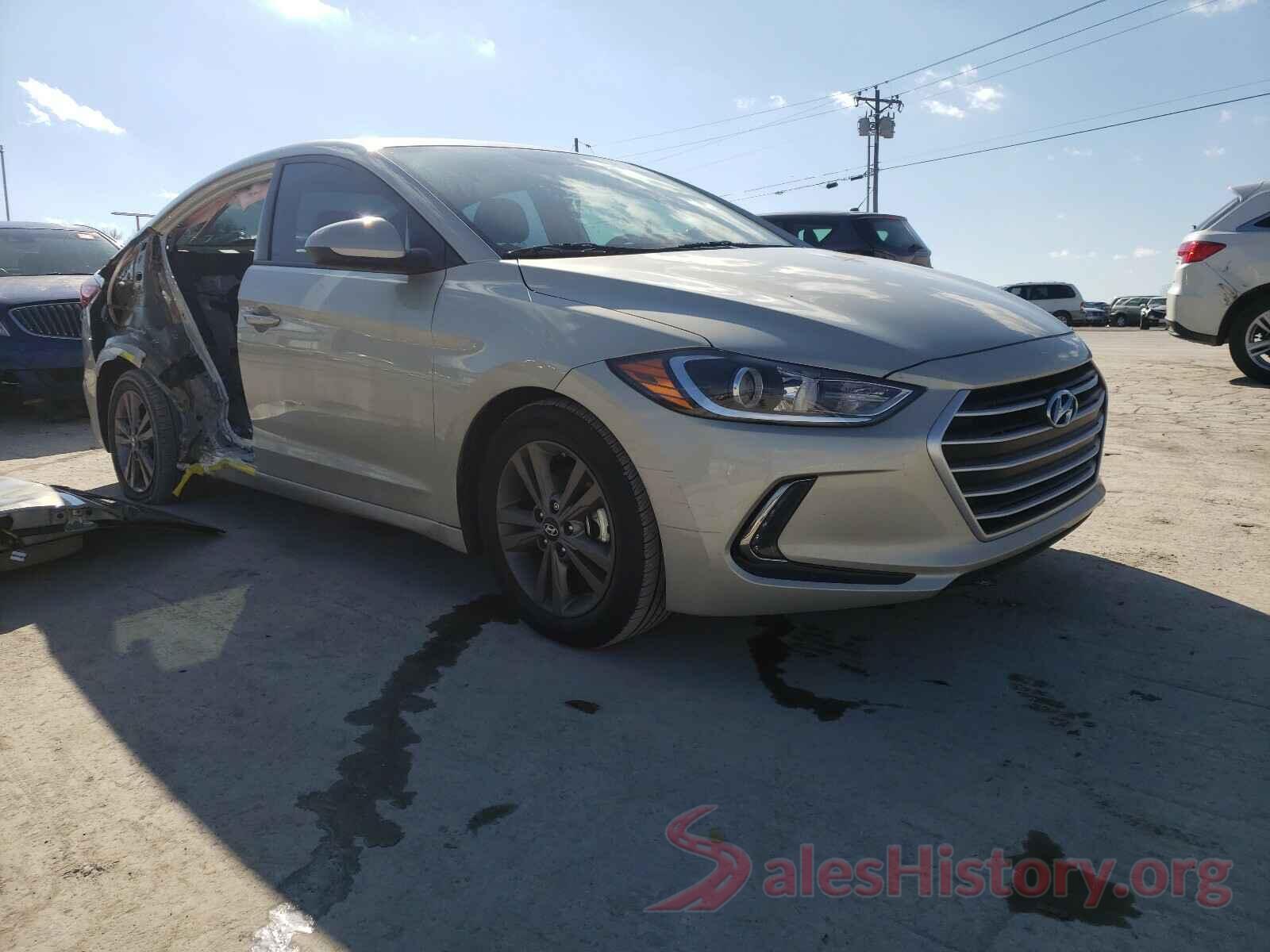 5NPD84LF7HH193456 2017 HYUNDAI ELANTRA