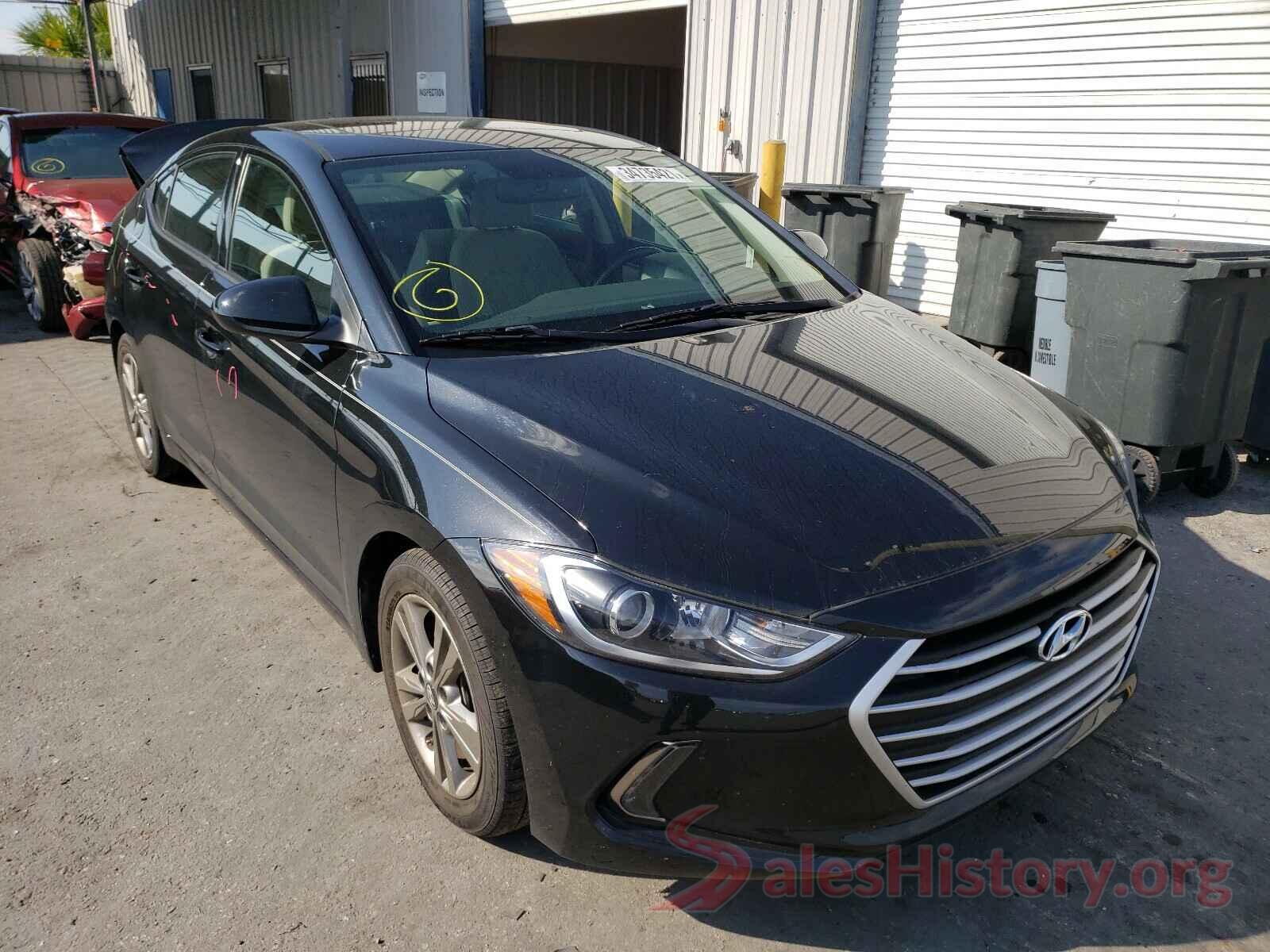 5NPD84LF7JH352174 2018 HYUNDAI ELANTRA