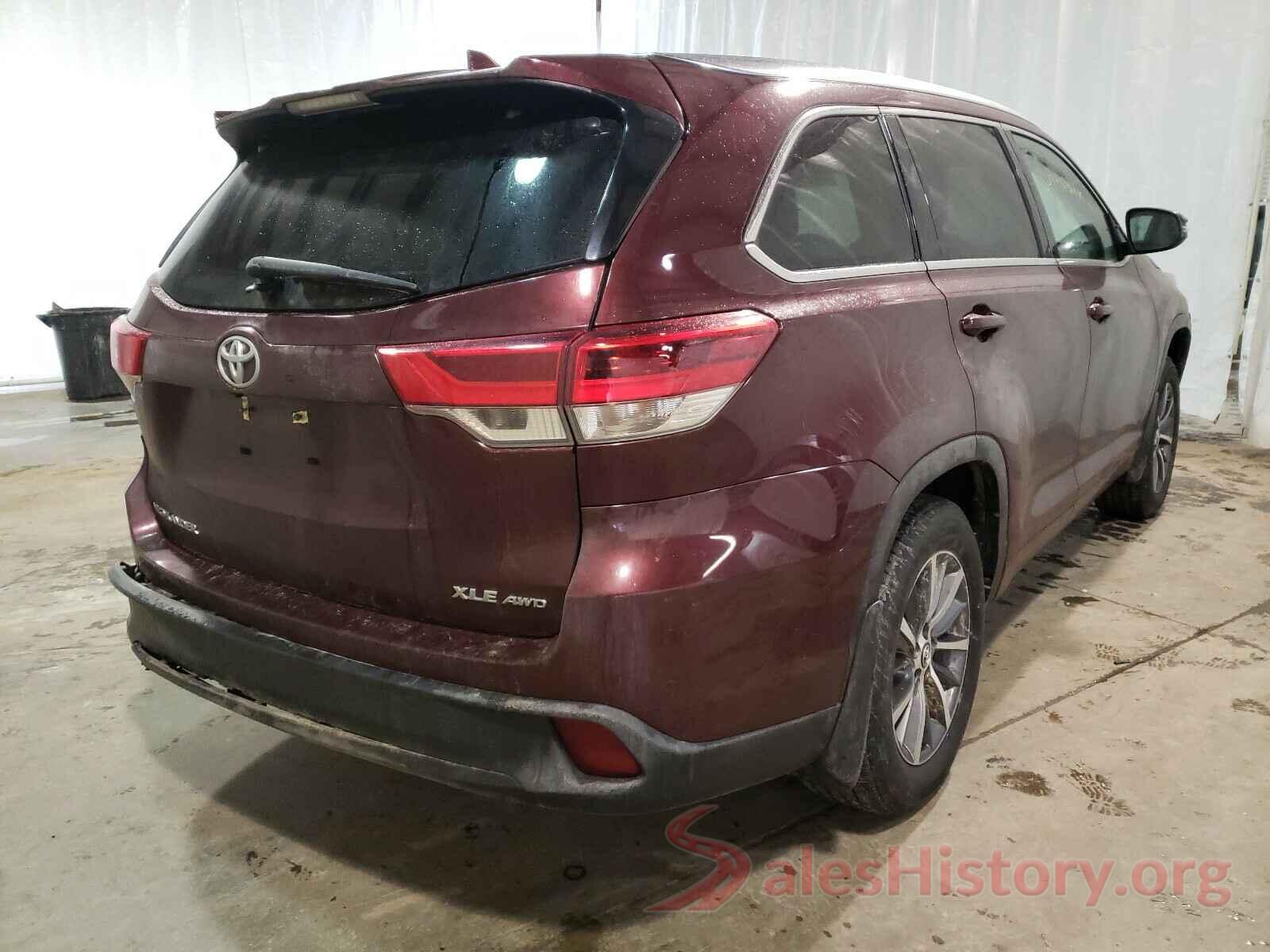 5TDJZRFH4JS892327 2018 TOYOTA HIGHLANDER