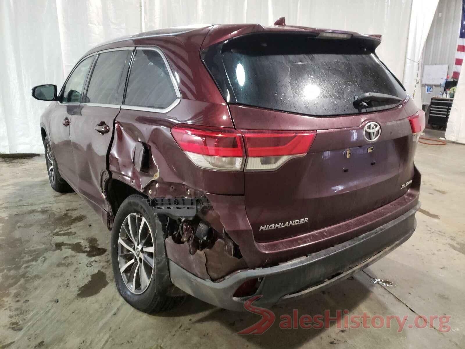 5TDJZRFH4JS892327 2018 TOYOTA HIGHLANDER