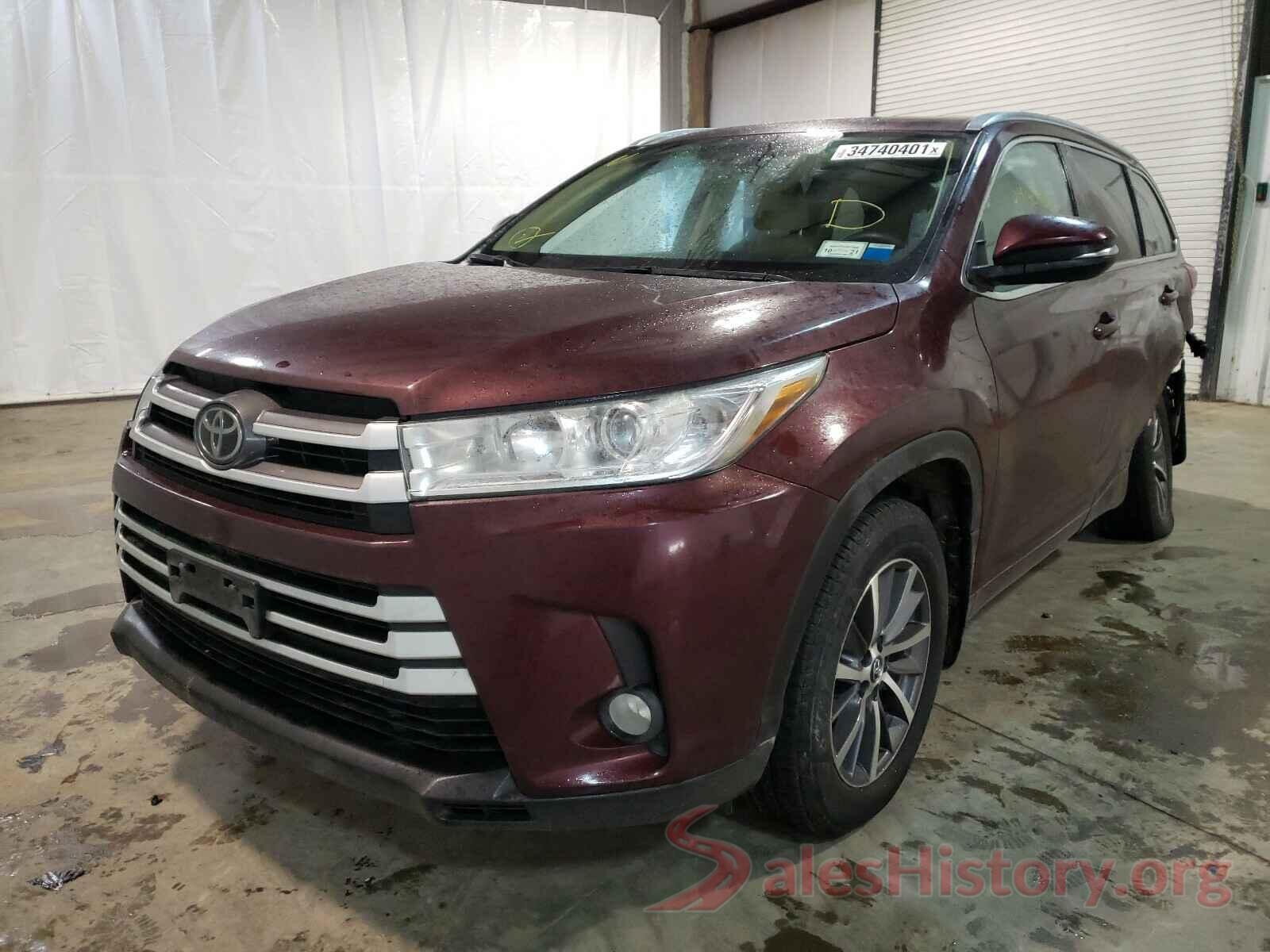 5TDJZRFH4JS892327 2018 TOYOTA HIGHLANDER