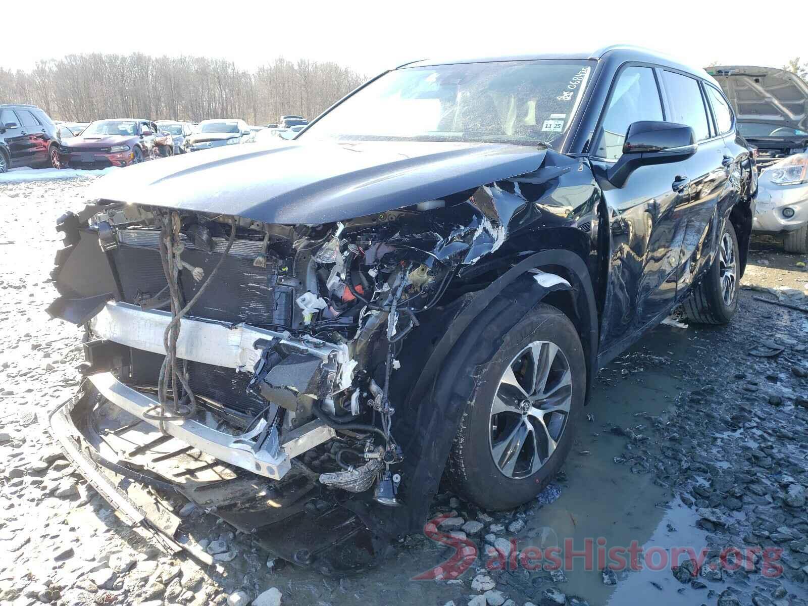 5TDGZRBH1MS068435 2021 TOYOTA HIGHLANDER