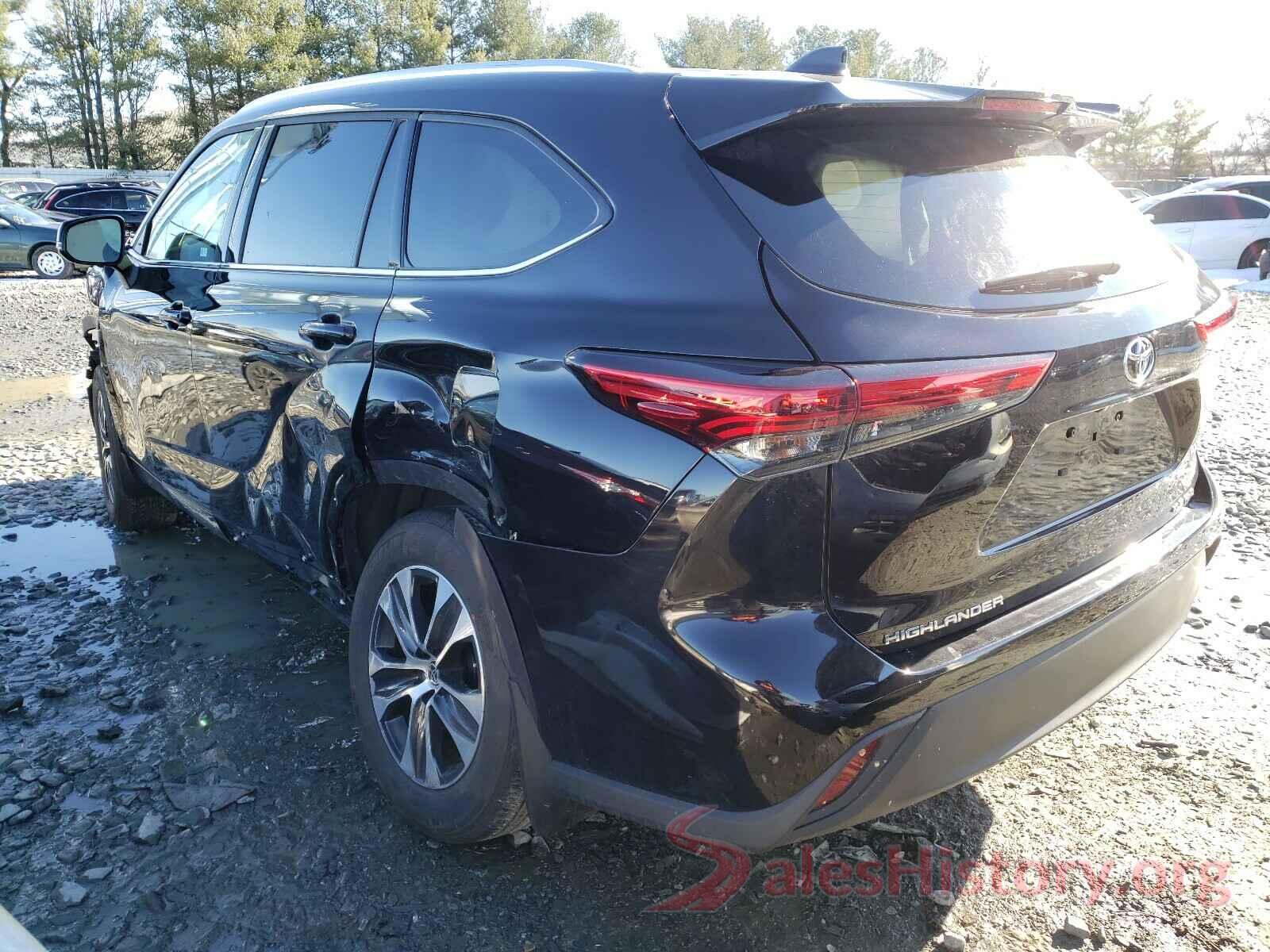 5TDGZRBH1MS068435 2021 TOYOTA HIGHLANDER