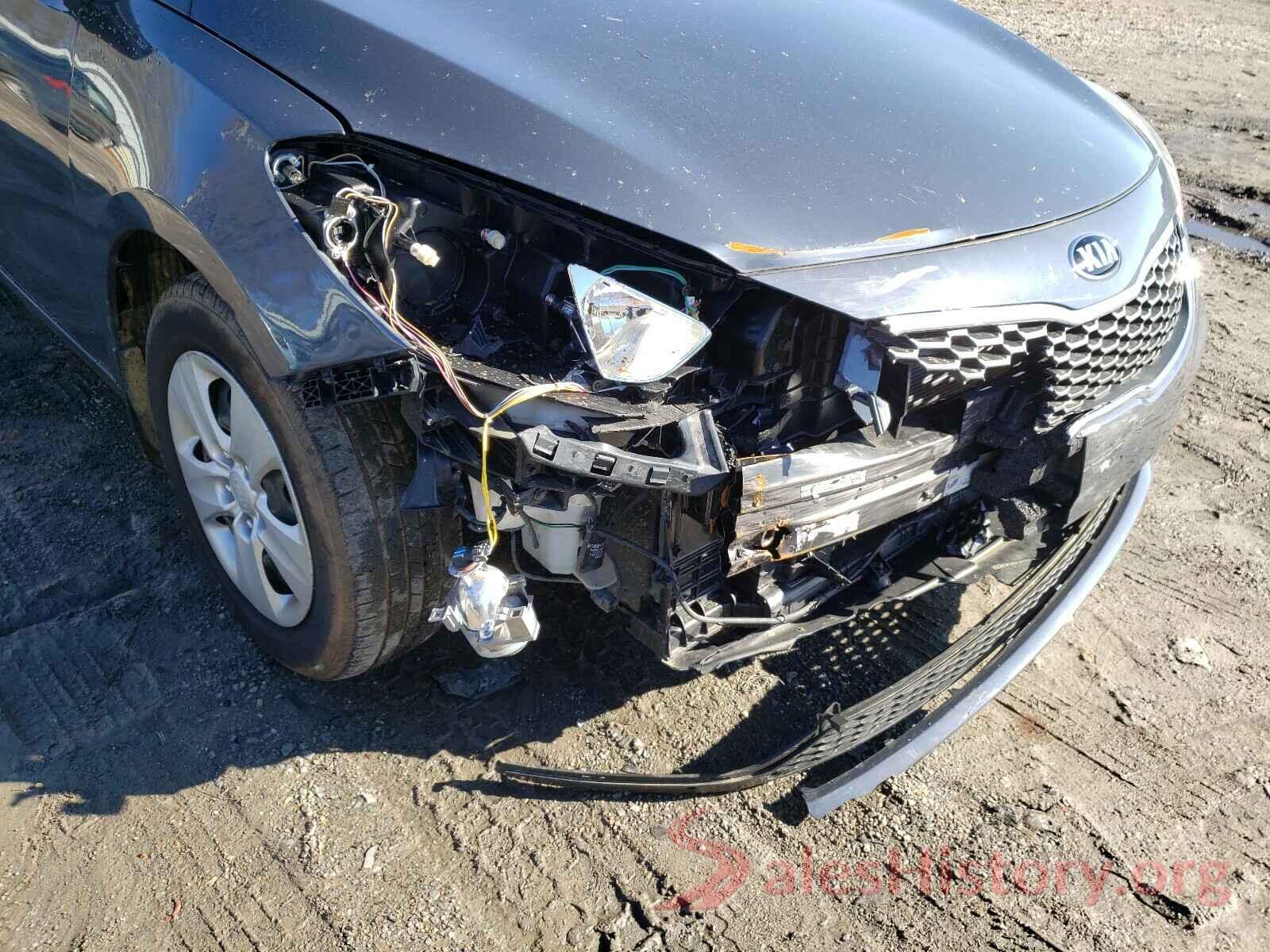 KNAFK4A65G5564106 2016 KIA FORTE