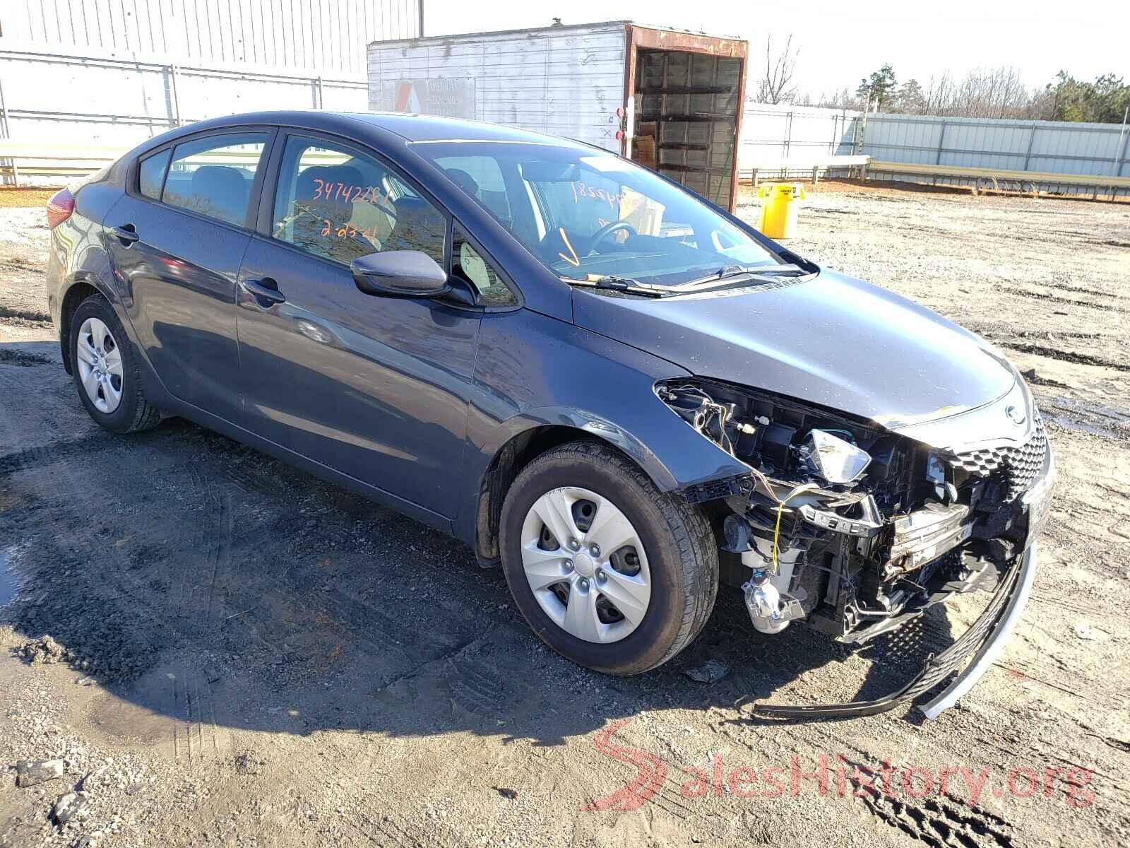 KNAFK4A65G5564106 2016 KIA FORTE