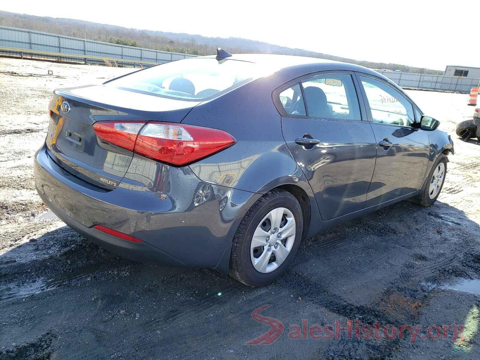 KNAFK4A65G5564106 2016 KIA FORTE