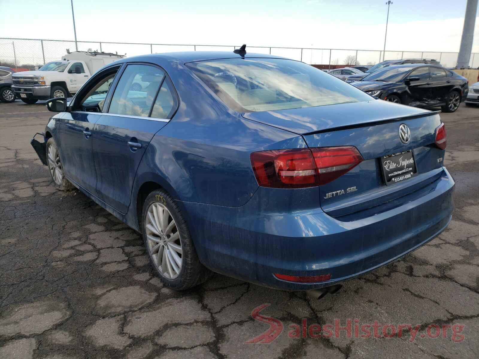 3VWL17AJ8GM310959 2016 VOLKSWAGEN JETTA