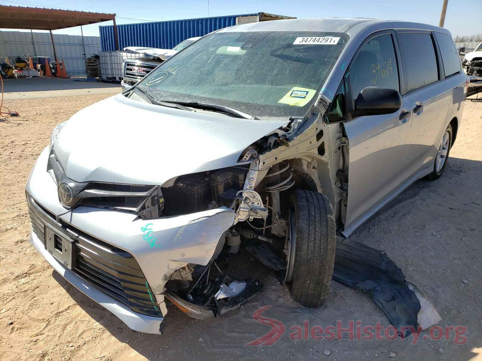 5TDZZ3DC7JS948123 2018 TOYOTA SIENNA