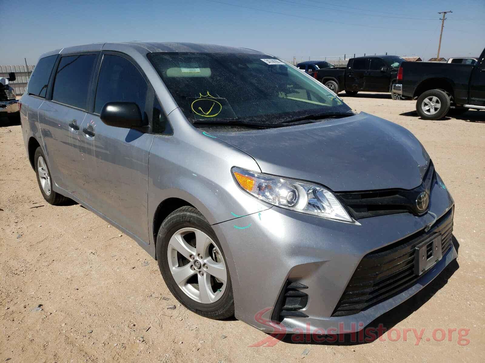 5TDZZ3DC7JS948123 2018 TOYOTA SIENNA