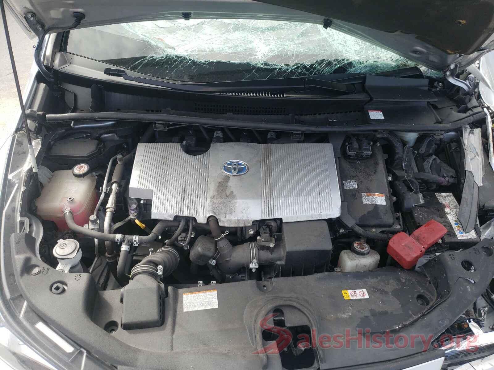 JTDKARFU5K3073659 2019 TOYOTA PRIUS