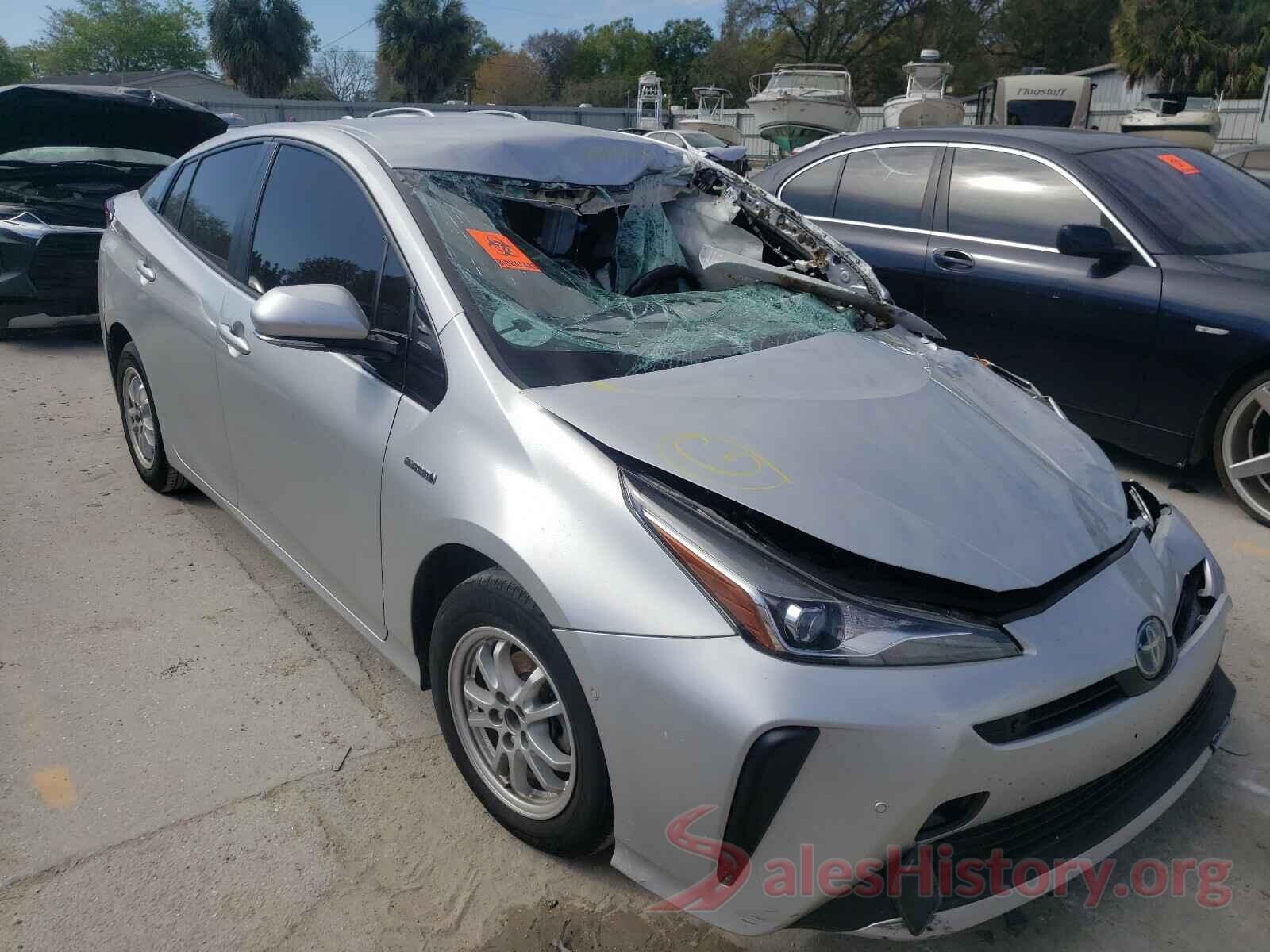 JTDKARFU5K3073659 2019 TOYOTA PRIUS