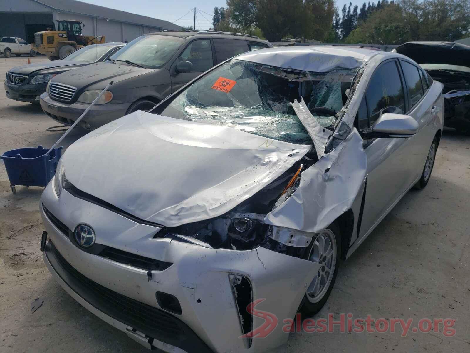 JTDKARFU5K3073659 2019 TOYOTA PRIUS