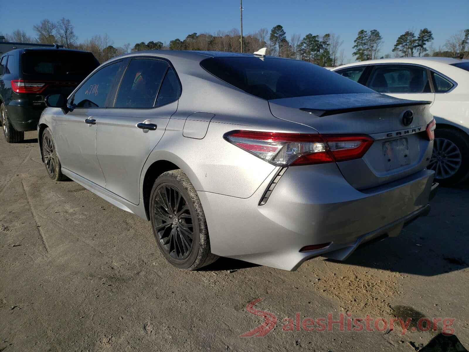 4T1B11HK4KU237020 2019 TOYOTA CAMRY