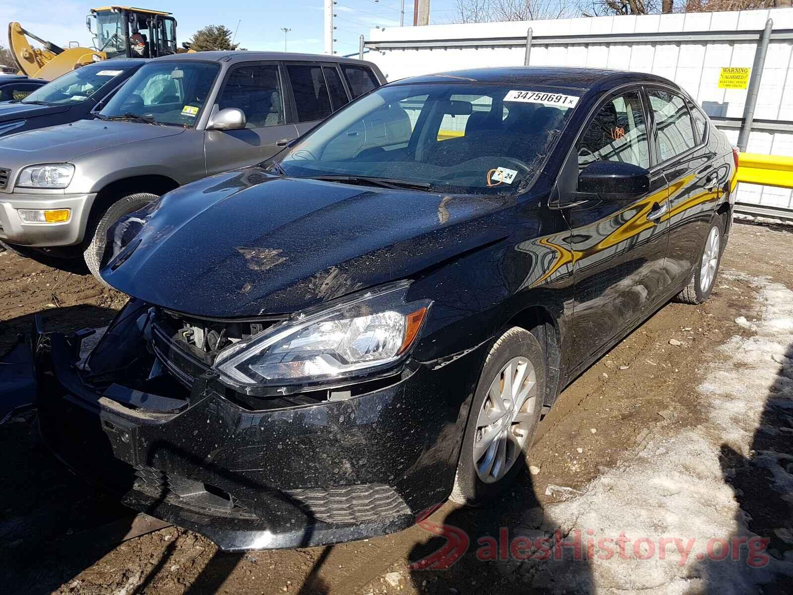 3N1AB7APXKY285403 2019 NISSAN SENTRA