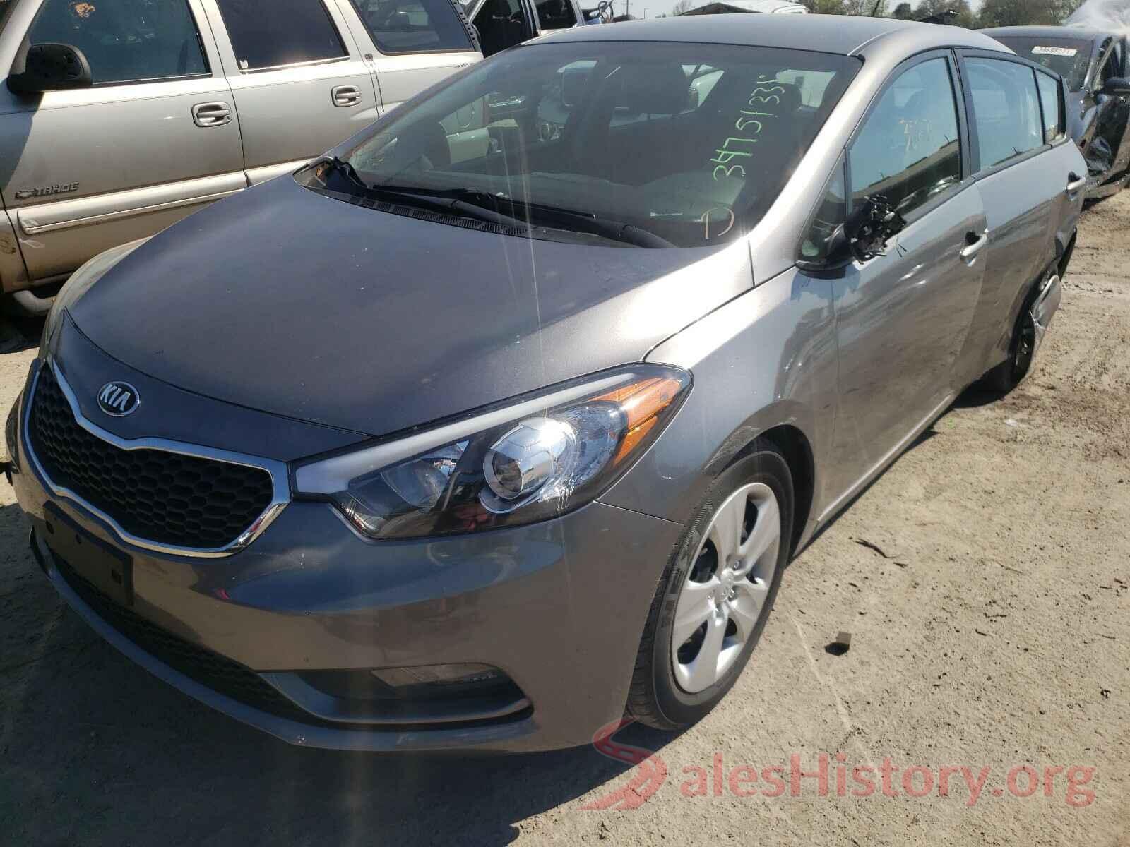 KNAFK5A83G5652935 2016 KIA FORTE