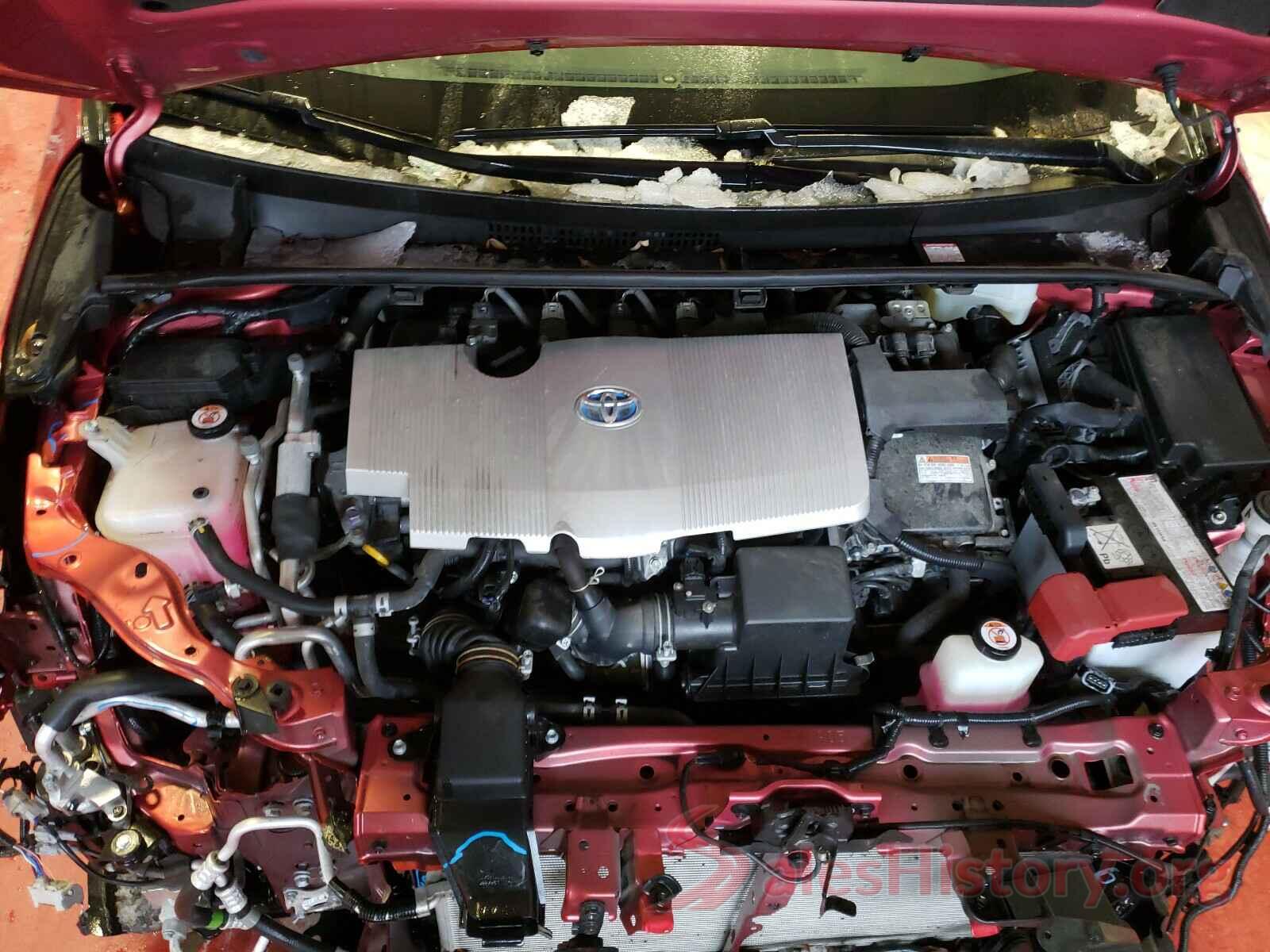 JTDKARFPXJ3099876 2018 TOYOTA PRIUS