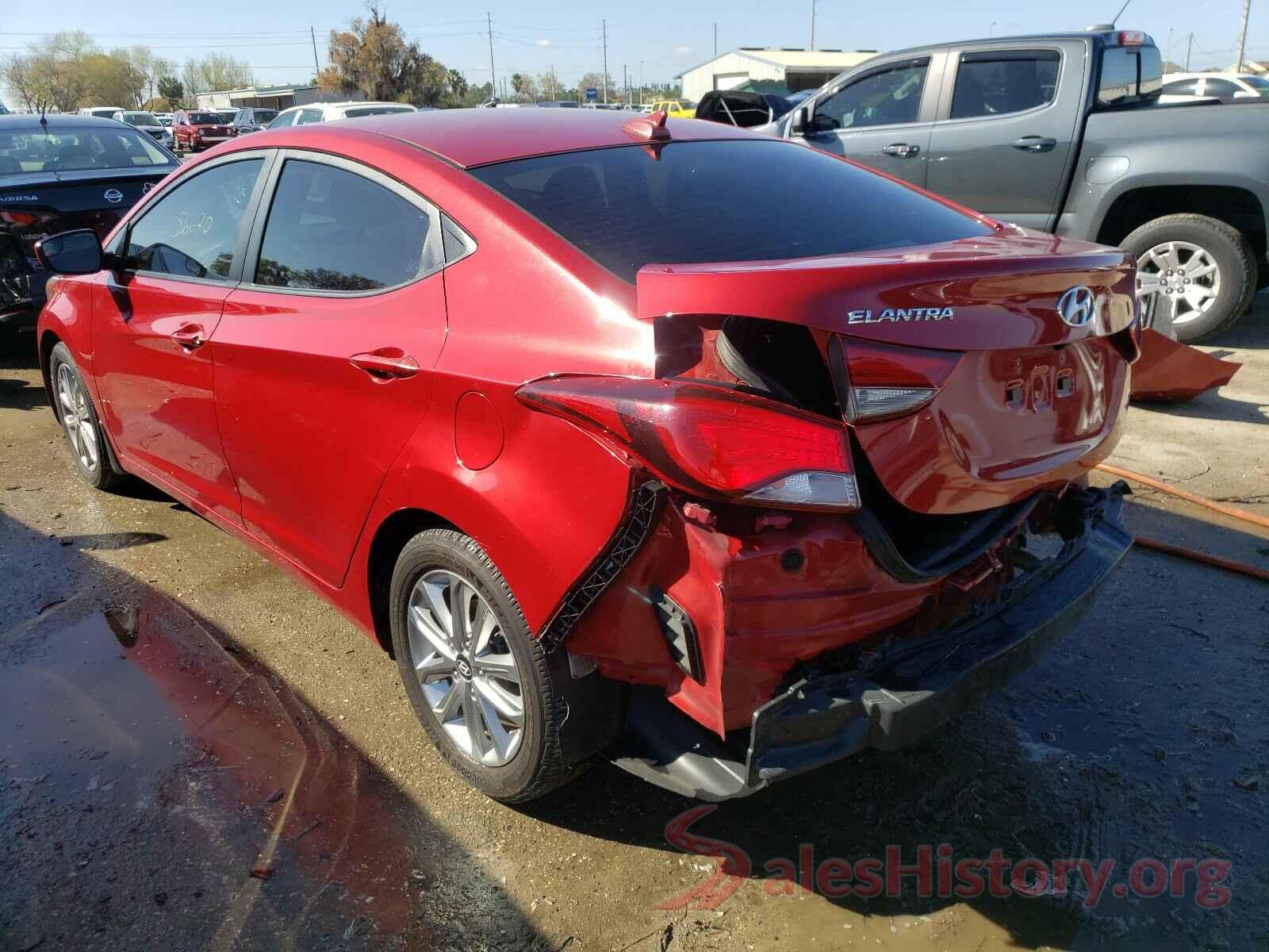 KMHDH4AE1GU601301 2016 HYUNDAI ELANTRA