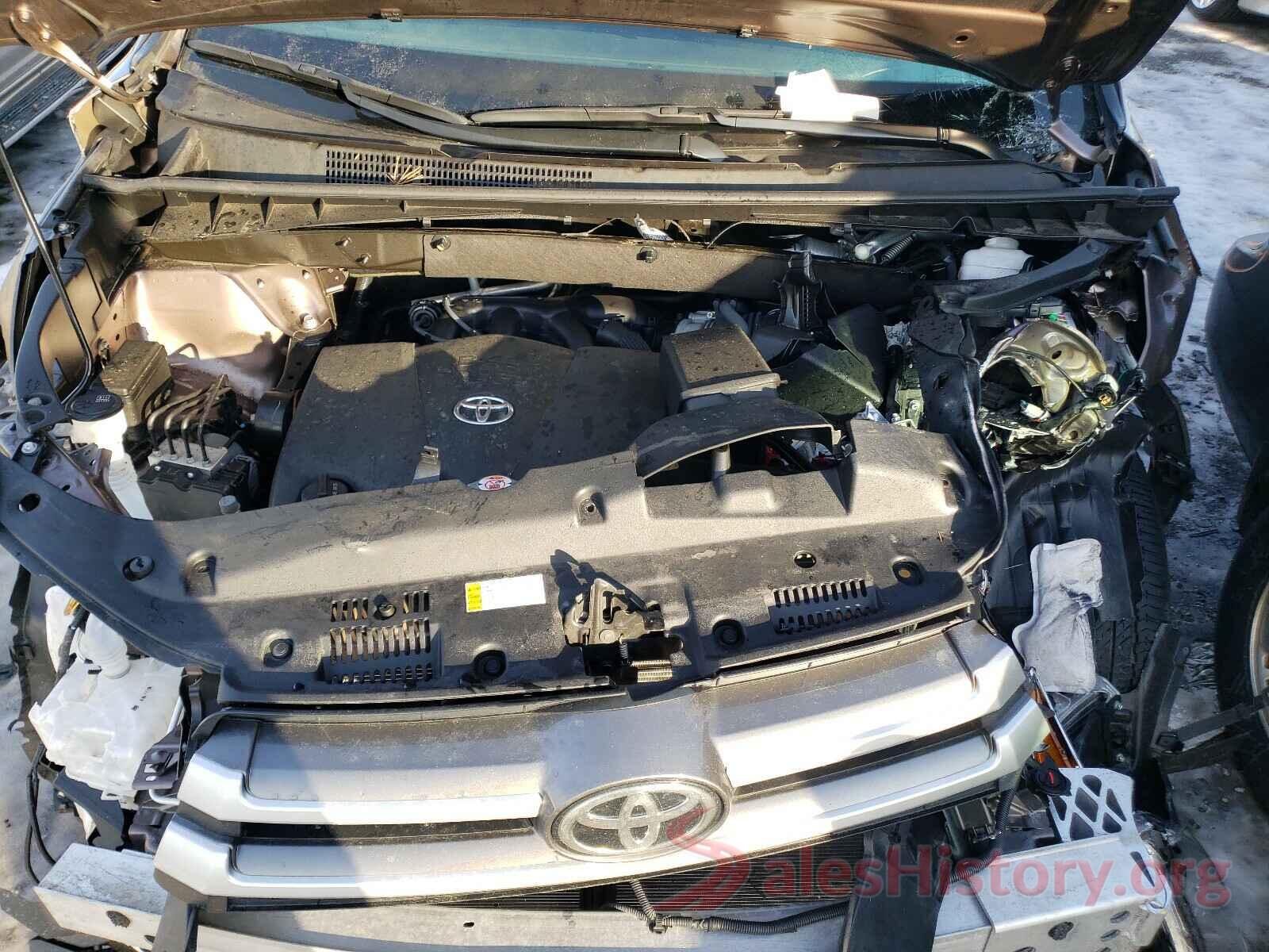 5TDBZRFH5KS740577 2019 TOYOTA HIGHLANDER