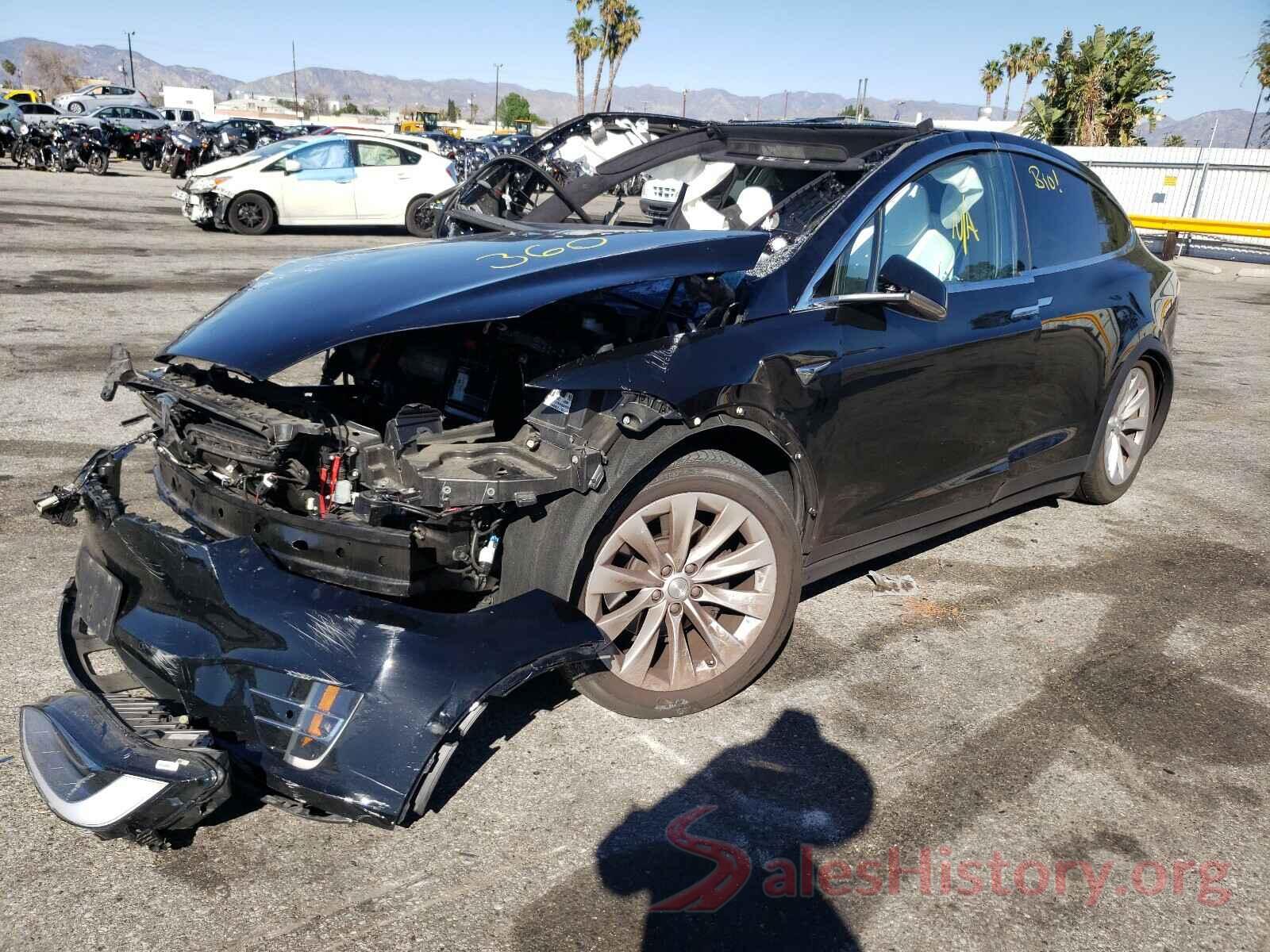 5YJXCDE22HF078235 2017 TESLA MODEL X