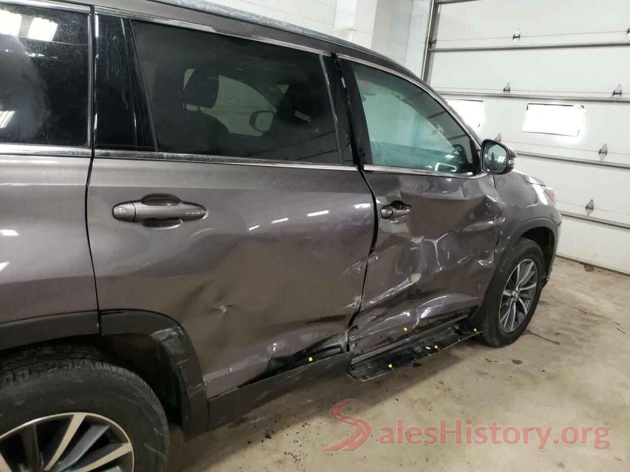 5TDJZRFH8KS614161 2019 TOYOTA HIGHLANDER