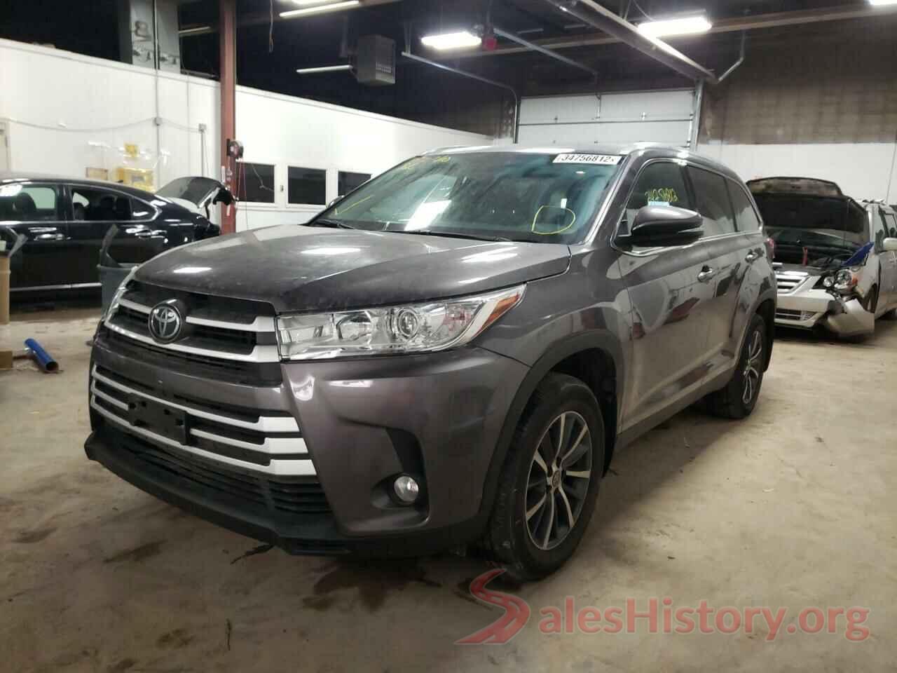 5TDJZRFH8KS614161 2019 TOYOTA HIGHLANDER