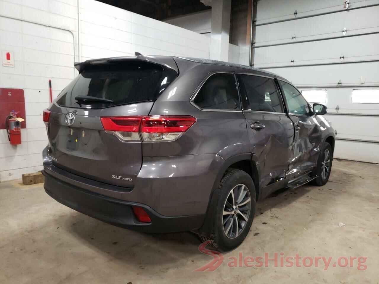 5TDJZRFH8KS614161 2019 TOYOTA HIGHLANDER