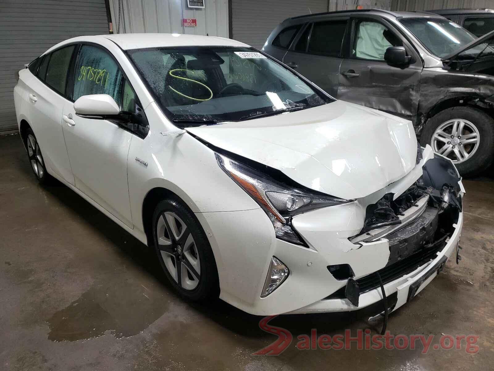 JTDKARFU9G3025721 2016 TOYOTA PRIUS