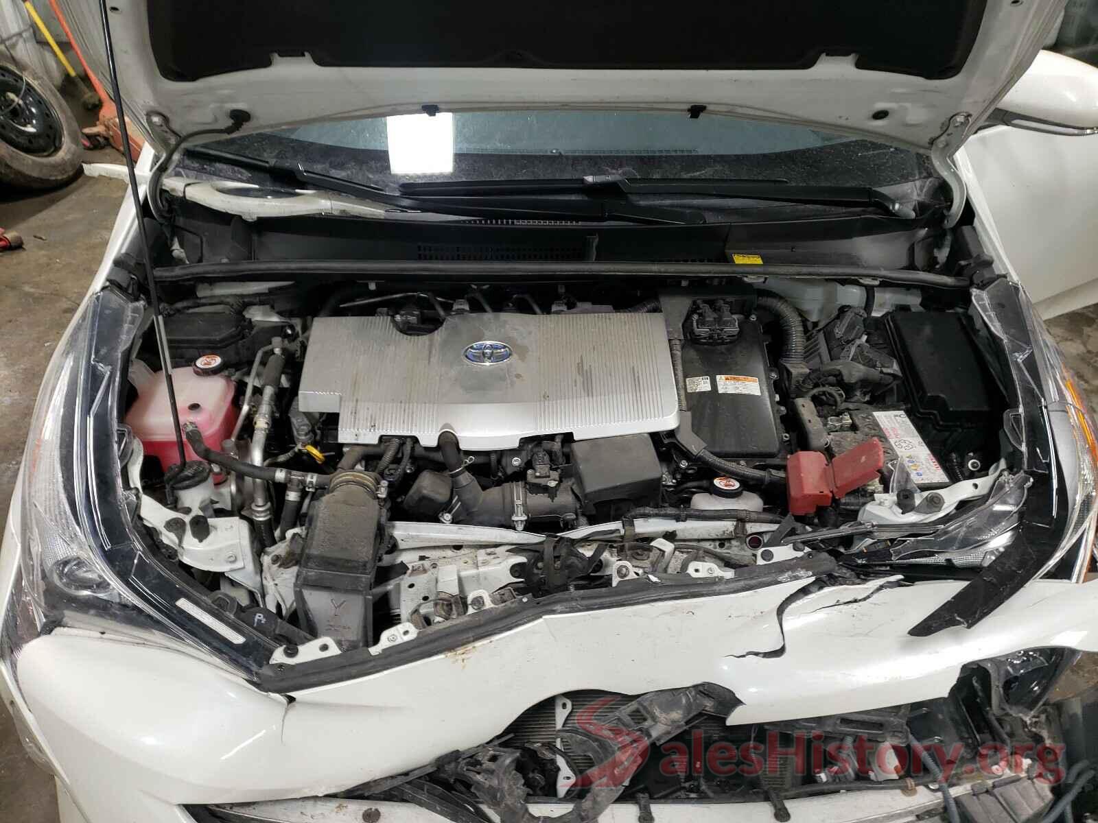 JTDKARFU9G3025721 2016 TOYOTA PRIUS