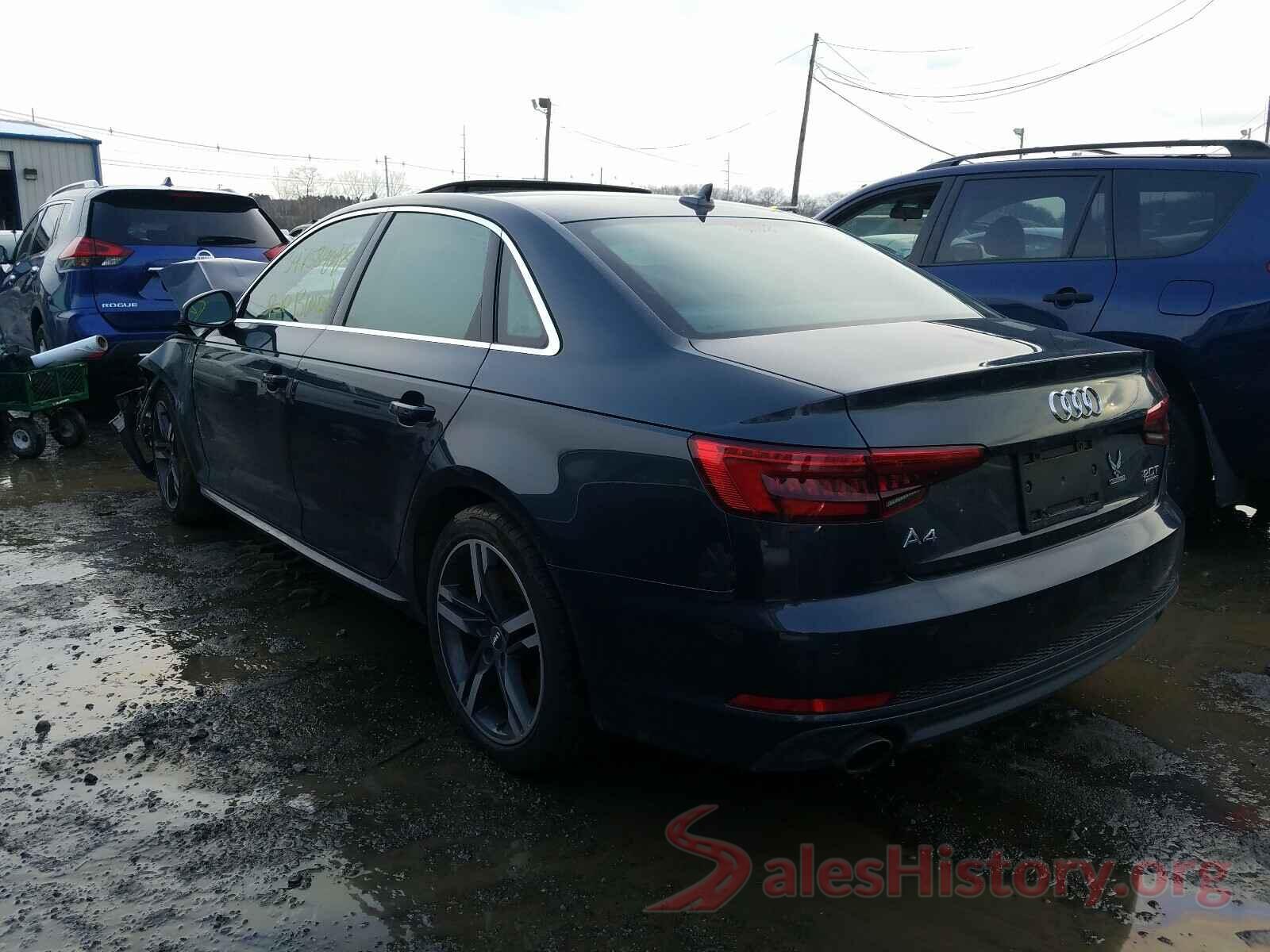 WAUFNAF48HN010749 2017 AUDI A4