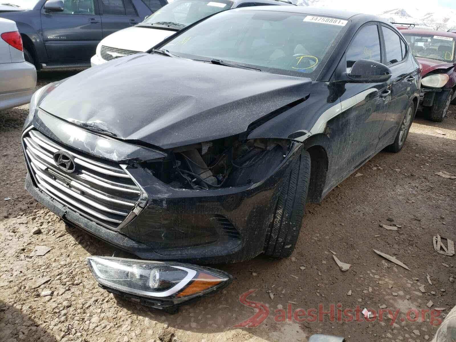 KMHD84LF3JU455464 2018 HYUNDAI ELANTRA