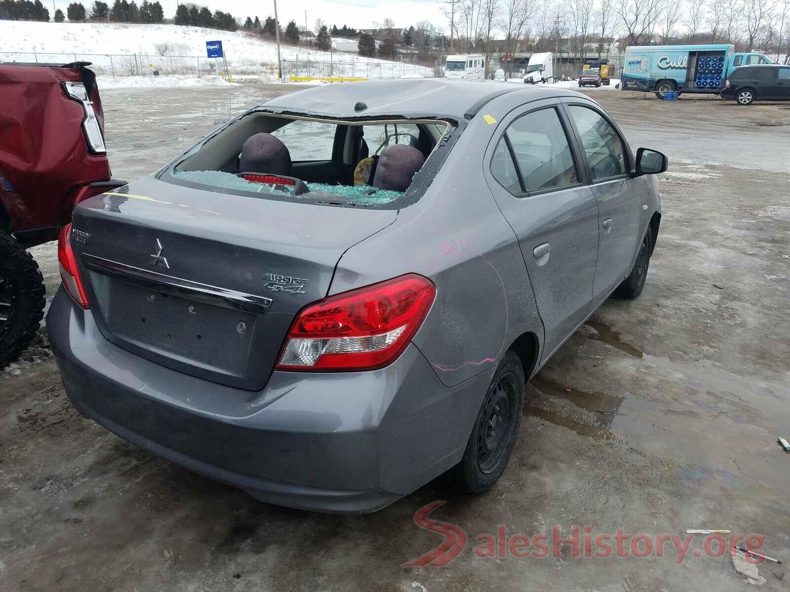 ML32F3FJ0JHF08972 2018 MITSUBISHI MIRAGE