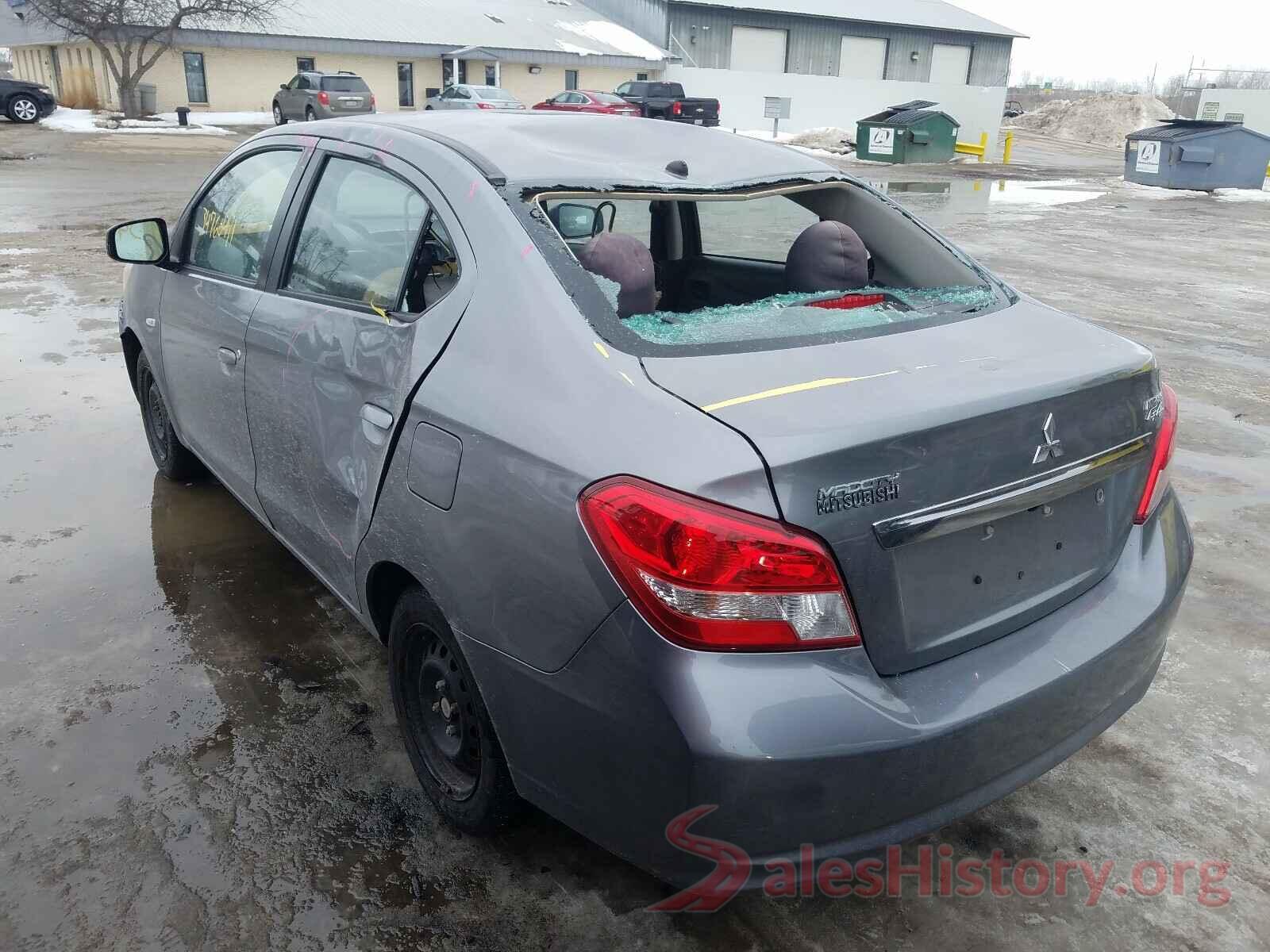 ML32F3FJ0JHF08972 2018 MITSUBISHI MIRAGE