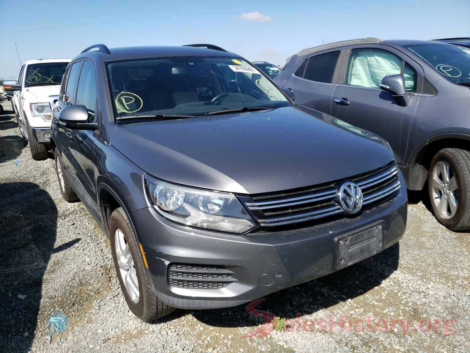 WVGAV7AX9GW574612 2016 VOLKSWAGEN TIGUAN