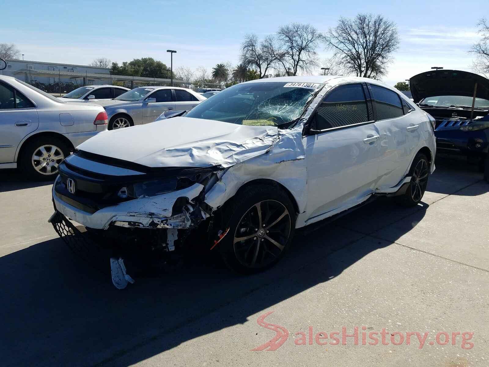 SHHFK7H4XLU413262 2020 HONDA CIVIC