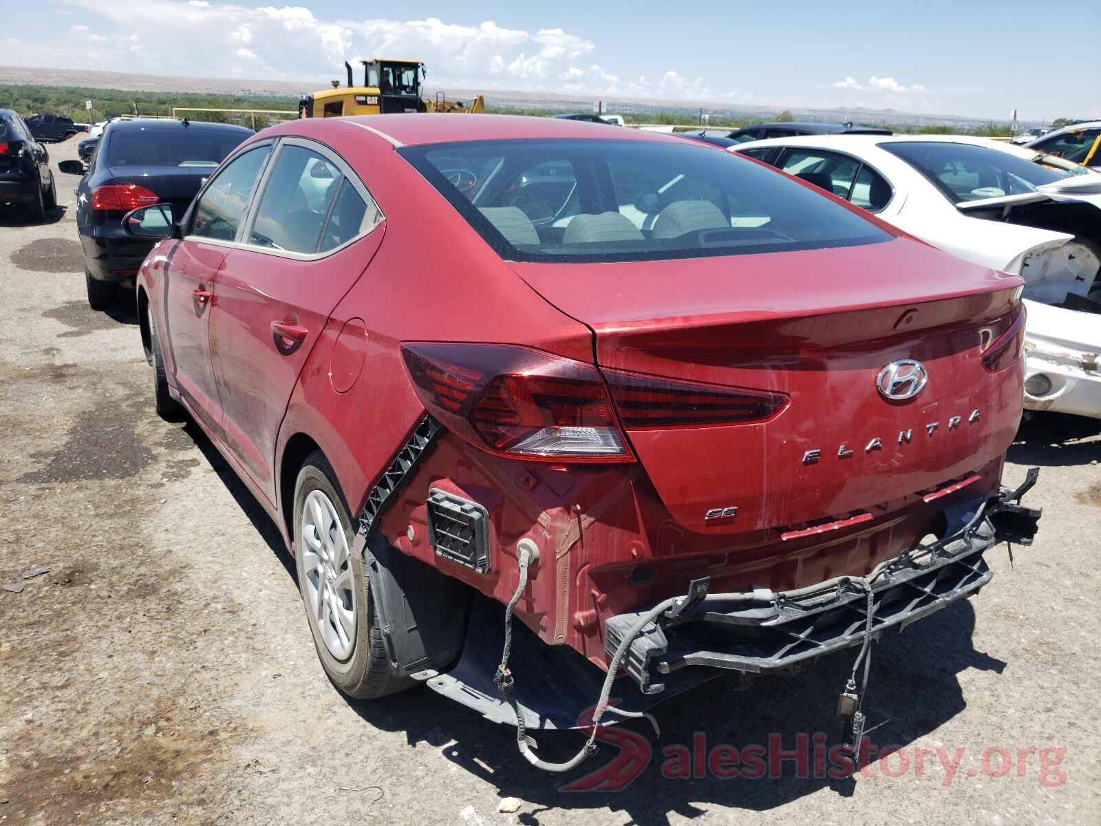 5NPD74LF4KH480988 2019 HYUNDAI ELANTRA