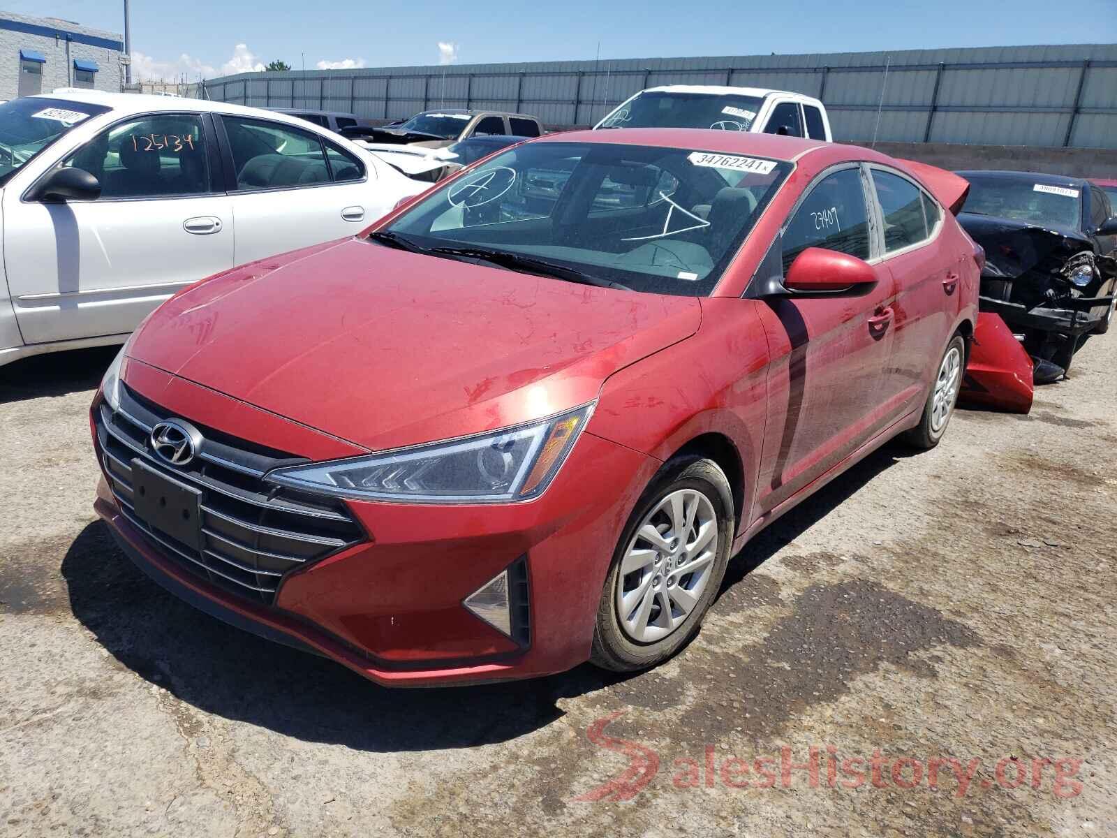 5NPD74LF4KH480988 2019 HYUNDAI ELANTRA