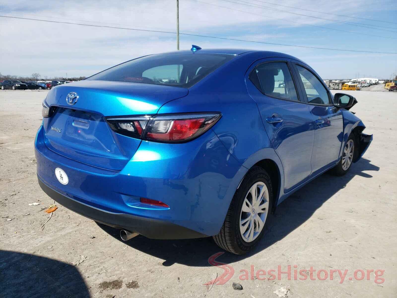 3MYDLBYVXKY524979 2019 TOYOTA YARIS