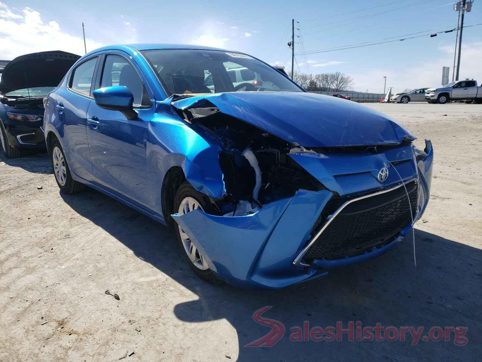 3MYDLBYVXKY524979 2019 TOYOTA YARIS