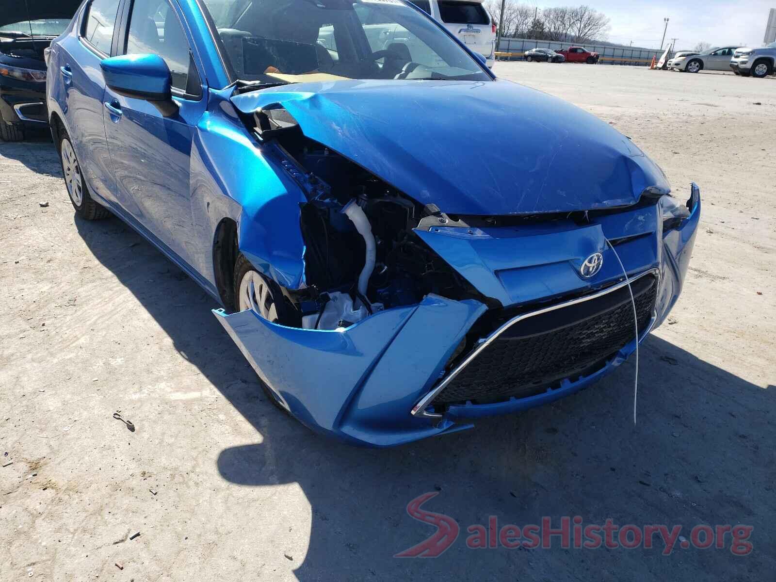 3MYDLBYVXKY524979 2019 TOYOTA YARIS