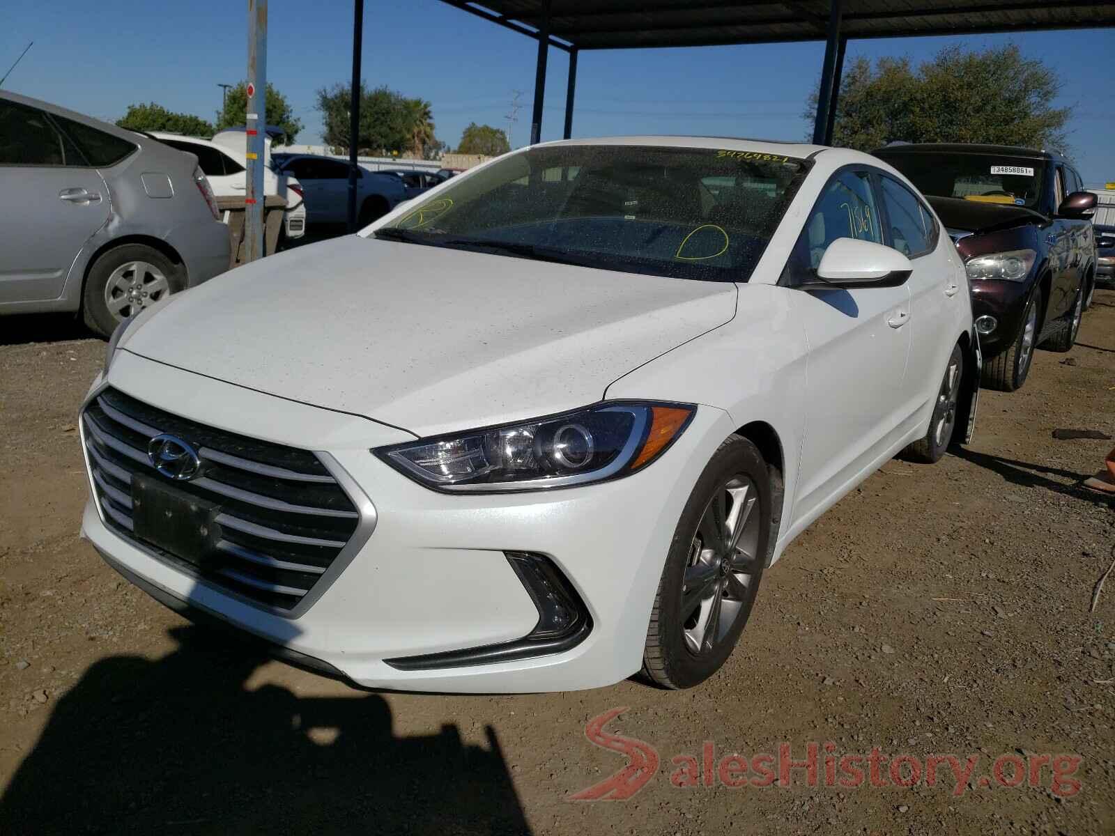 5NPD84LF0JH396033 2018 HYUNDAI ELANTRA