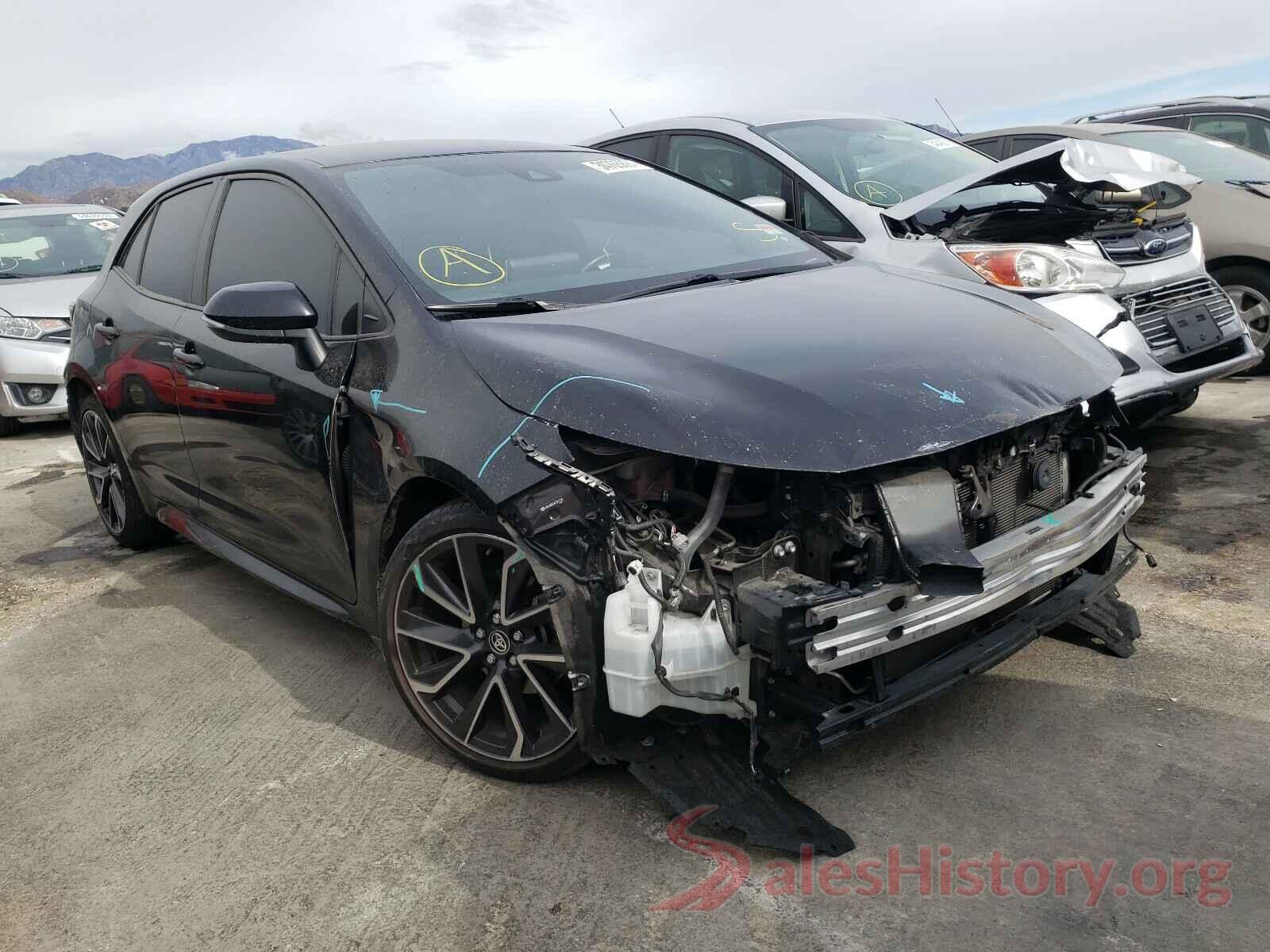 JTNK4RBE6K3001726 2019 TOYOTA COROLLA