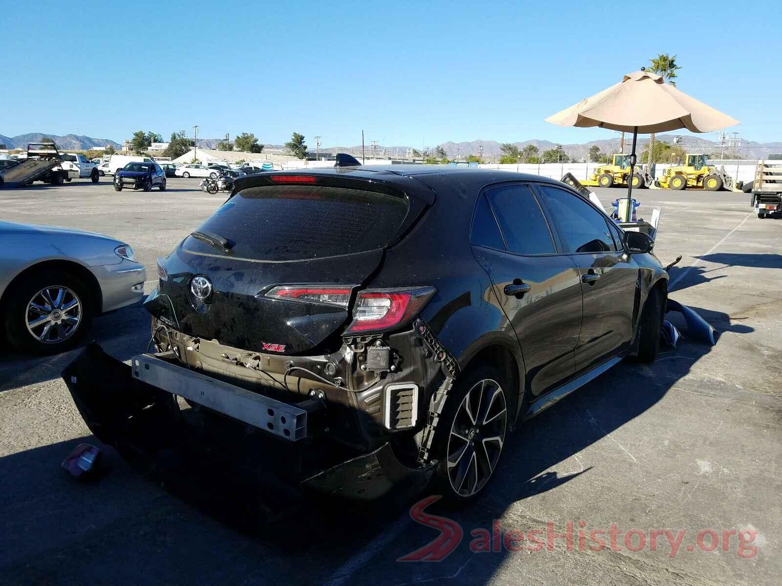 JTNK4RBE6K3001726 2019 TOYOTA COROLLA