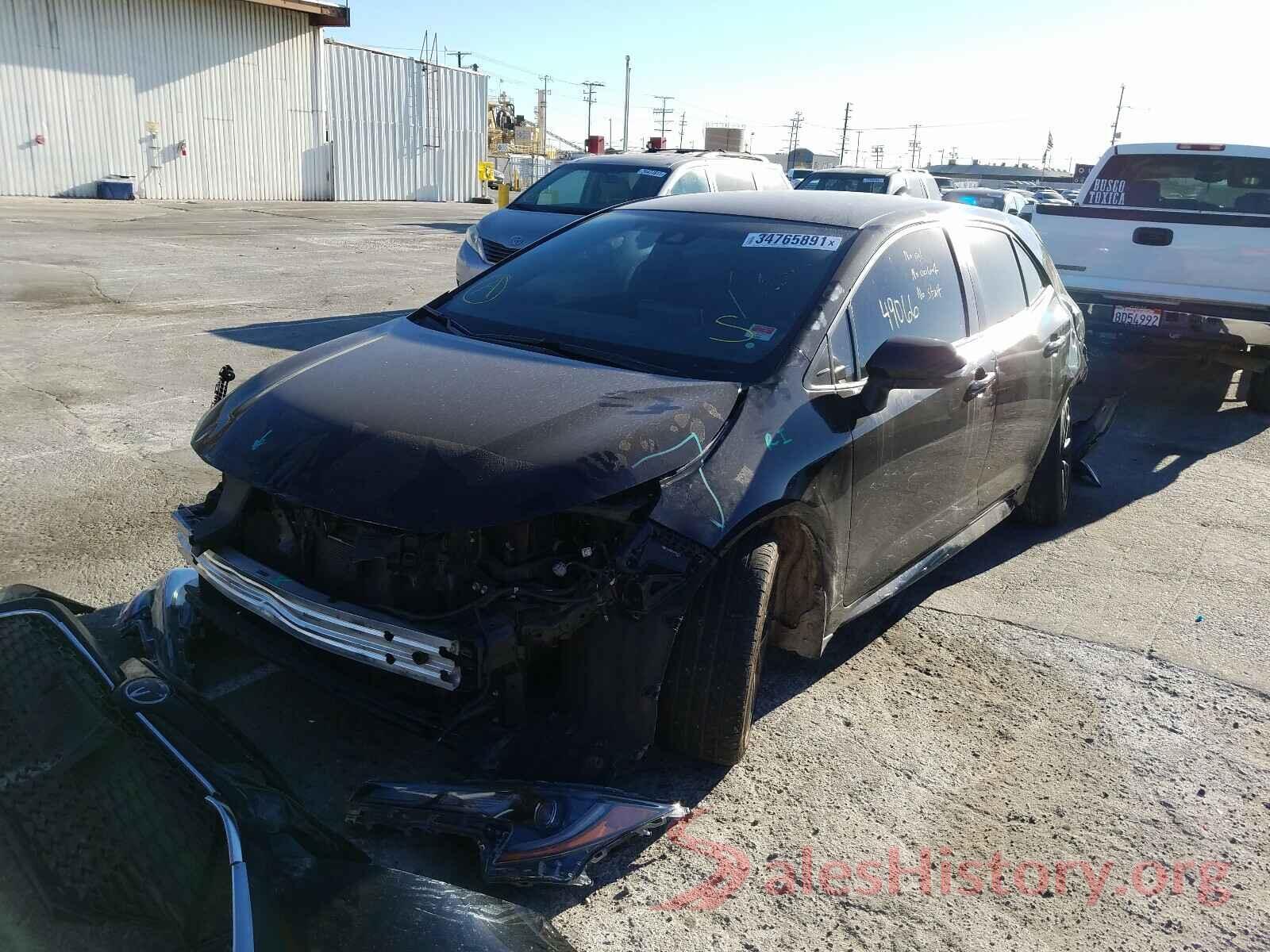 JTNK4RBE6K3001726 2019 TOYOTA COROLLA