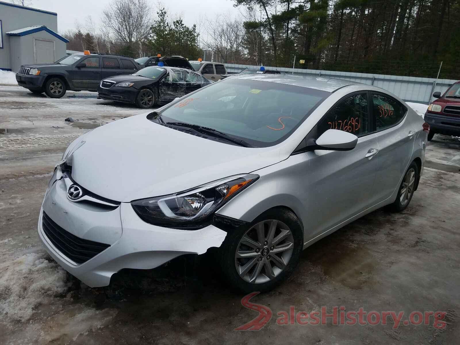 5NPDH4AE5GH660687 2016 HYUNDAI ELANTRA