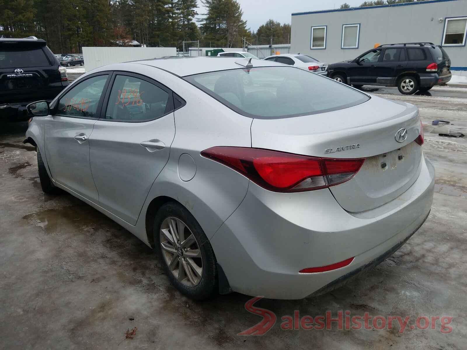 5NPDH4AE5GH660687 2016 HYUNDAI ELANTRA