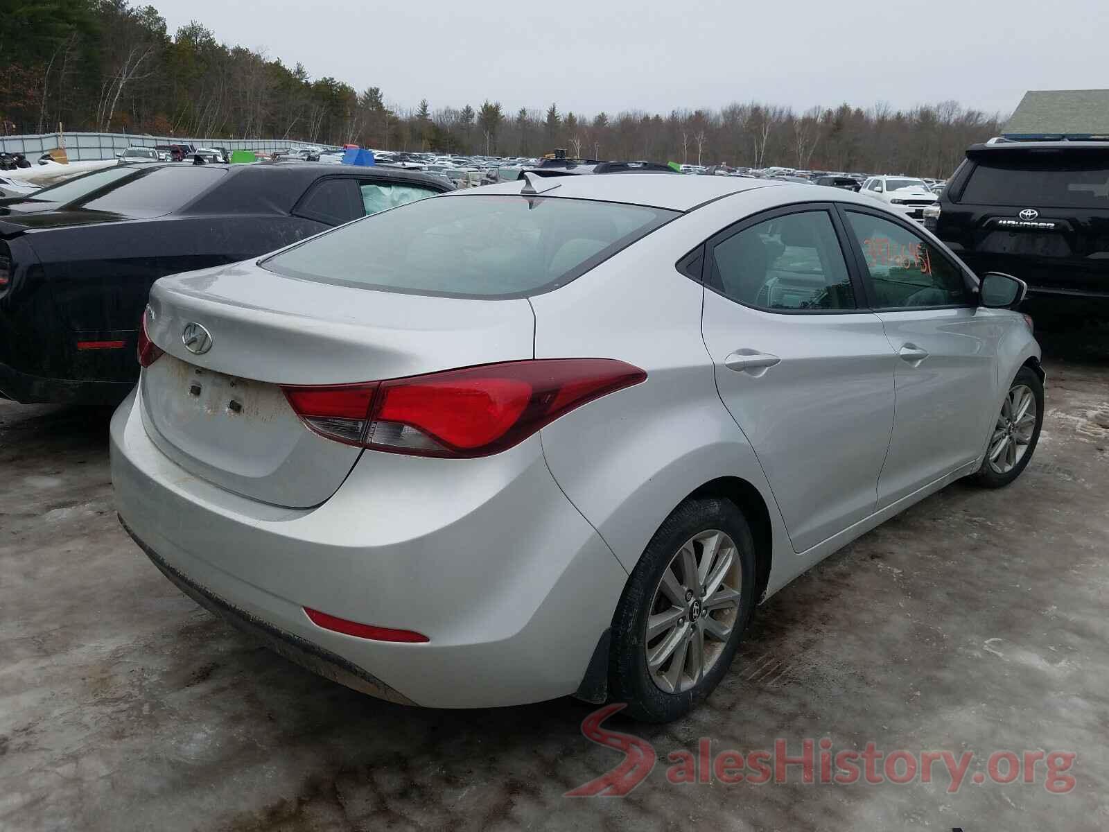 5NPDH4AE5GH660687 2016 HYUNDAI ELANTRA