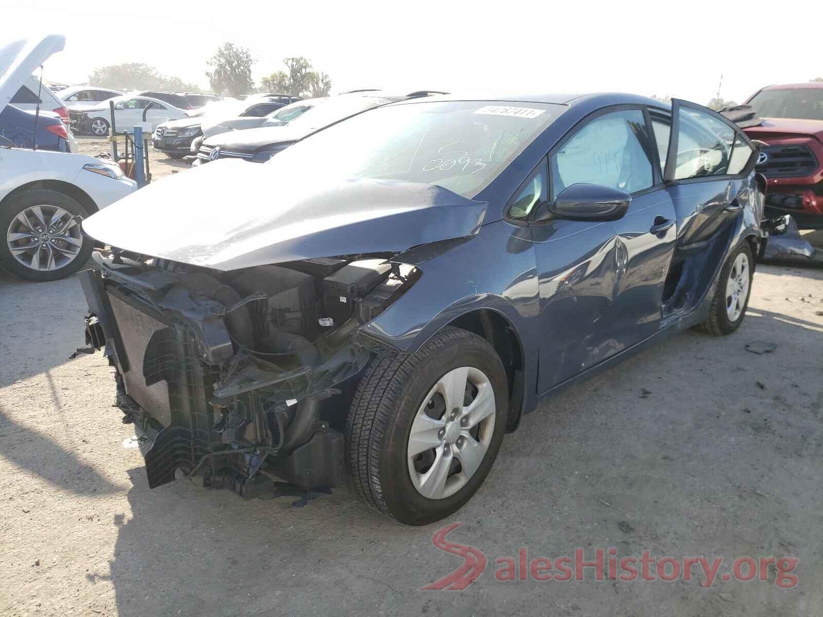 KNAFK4A69G5590093 2016 KIA FORTE