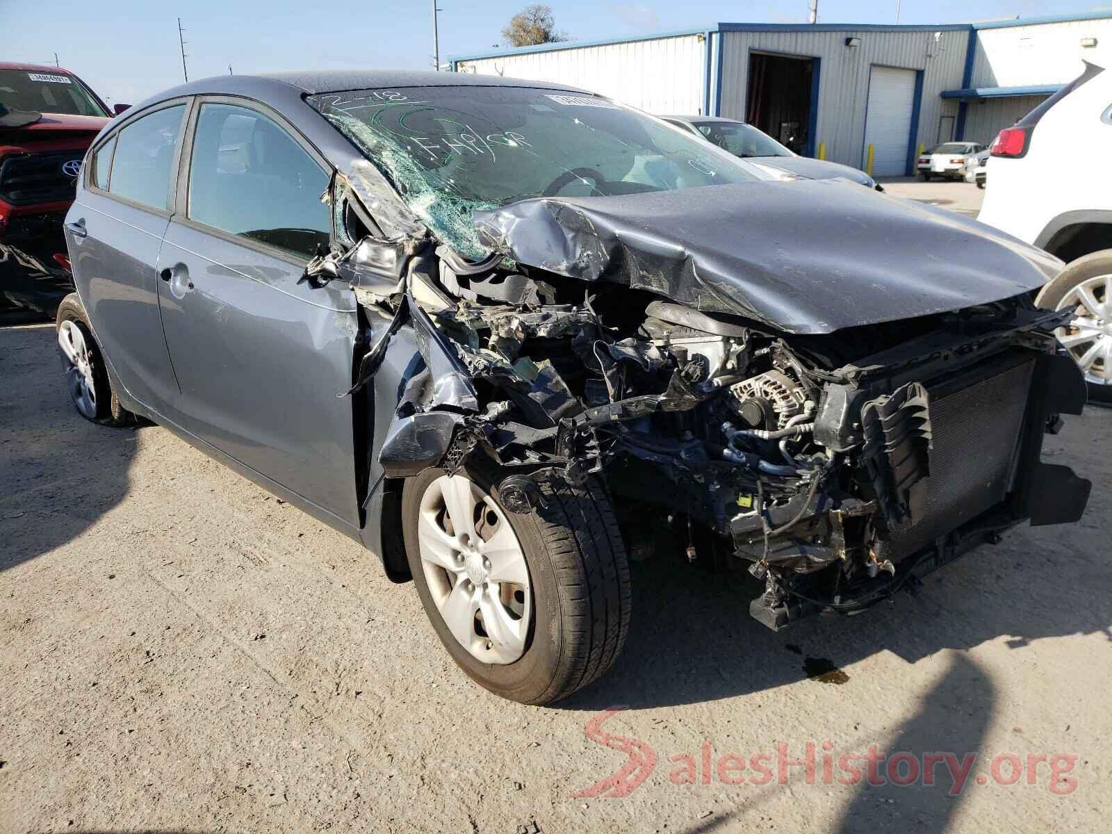 KNAFK4A69G5590093 2016 KIA FORTE