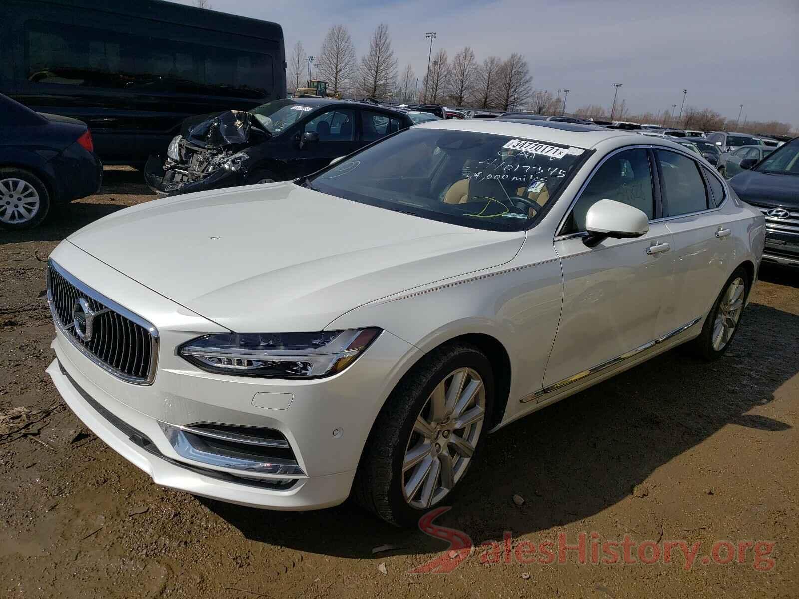 YV1A22ML9H1017345 2017 VOLVO S90